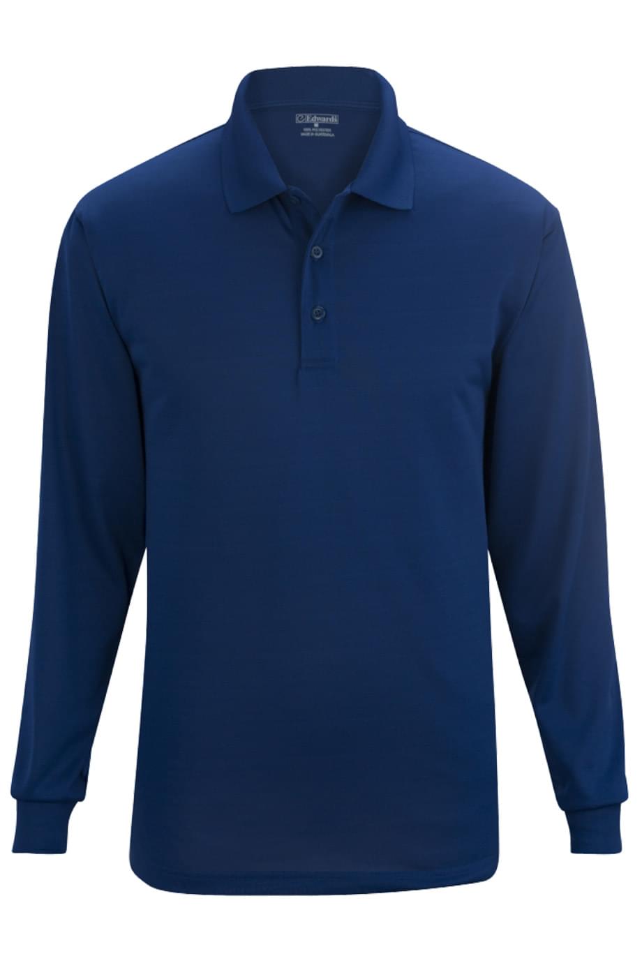 1562 Edwards UNISEX SNAG PROOF LONG SLEEVE POLO