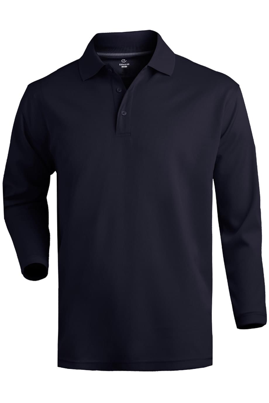 1578 Edwards HI-PERFORMANCE MESH LONG SLEEVE POLO 1578 Edwards HI-PERFORMANCE MESH LONG SLEEVE POLO