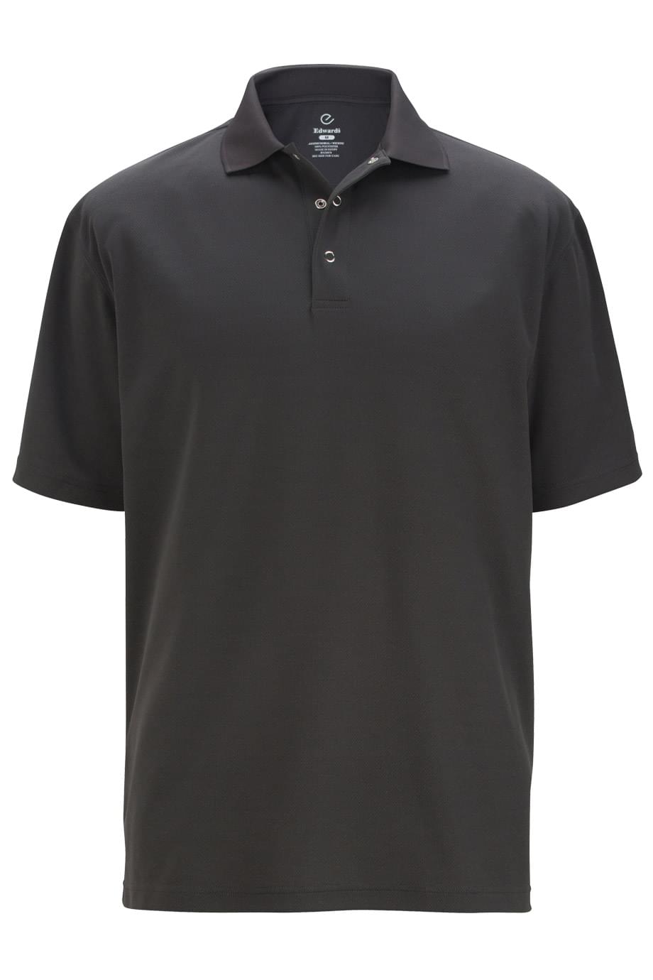 1586 Edwards FOOD SERVICE MESH POLO WITH SNAP FRONT 1586 Edwards FOOD SERVICE MESH POLO WITH SNAP FRONT