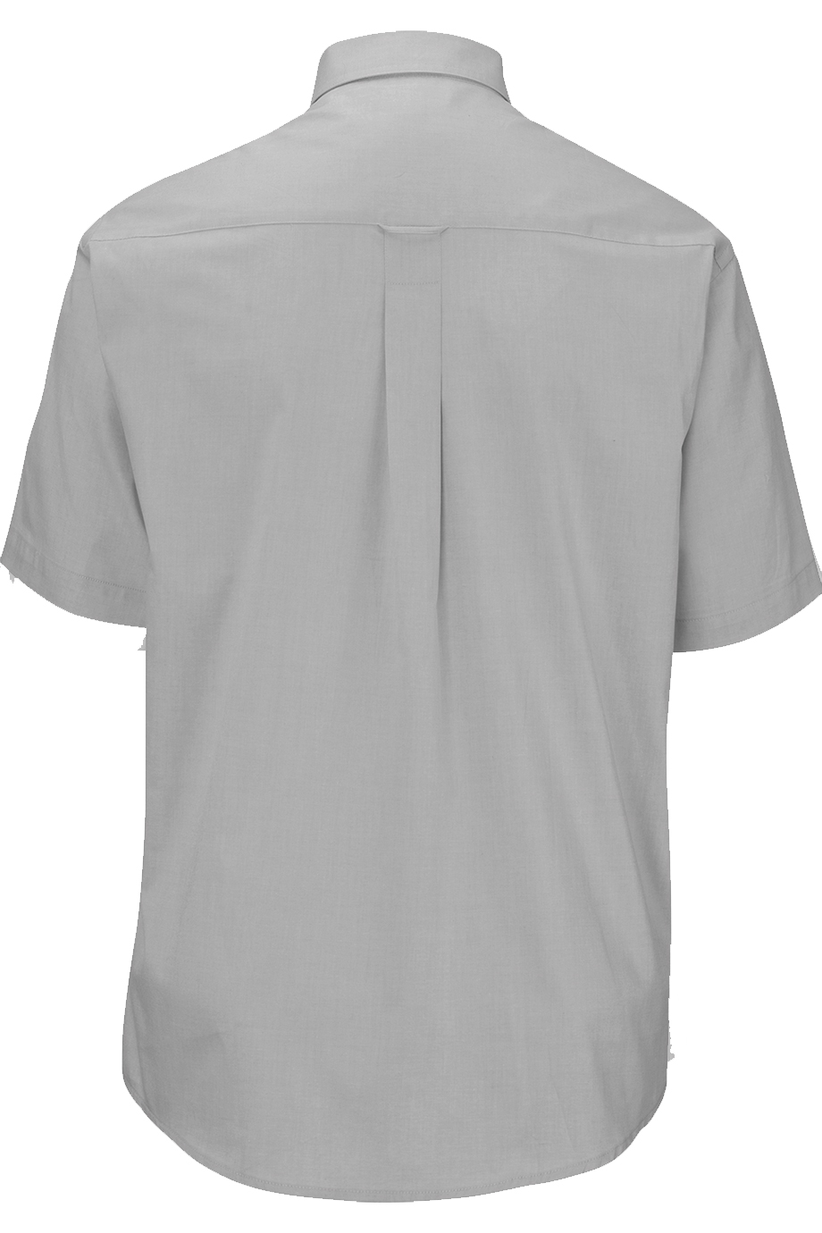 1925 Edwards MENS PINPOINT OXFORD SHIRT - SHORT SLEEVE - Back Image