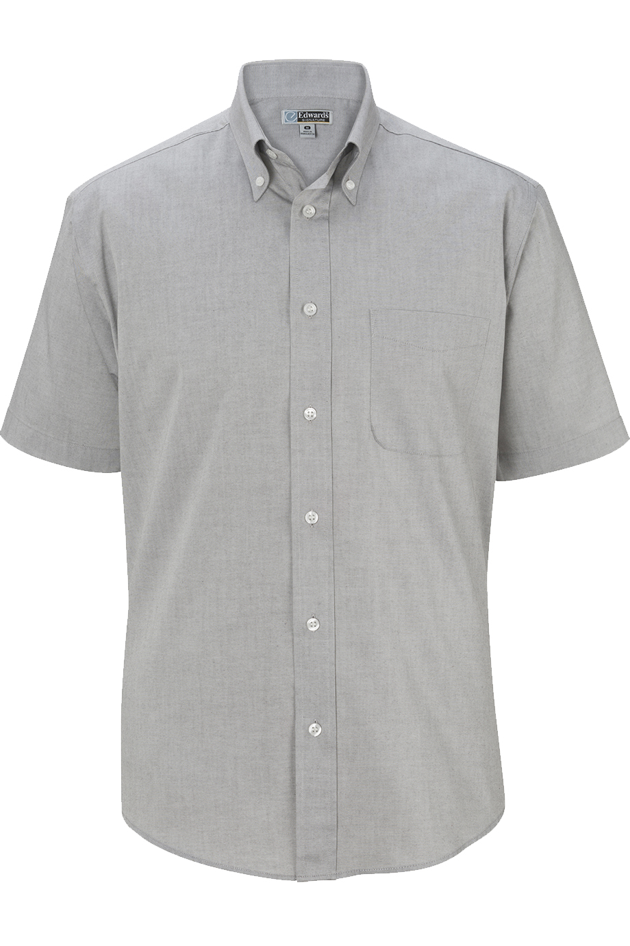 1925 Edwards MENS PINPOINT OXFORD SHIRT - SHORT SLEEVE
