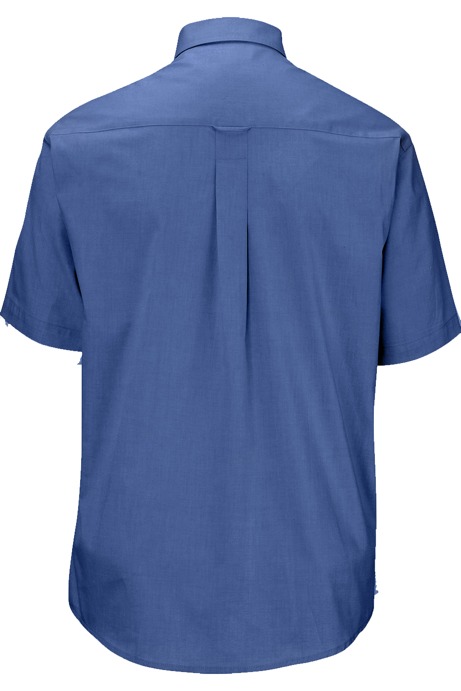 1925 Edwards MENS PINPOINT OXFORD SHIRT - SHORT SLEEVE - Back Image