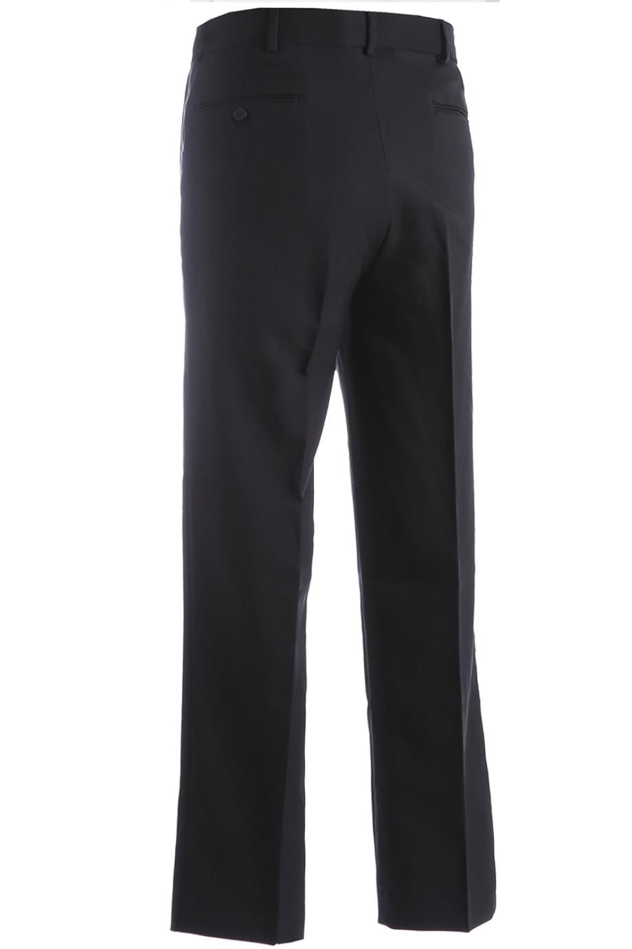 2290 Edwards MENS POLYESTER FLAT FRONT PANT 2290 Edwards MENS POLYESTER FLAT FRONT PANT - Back Image