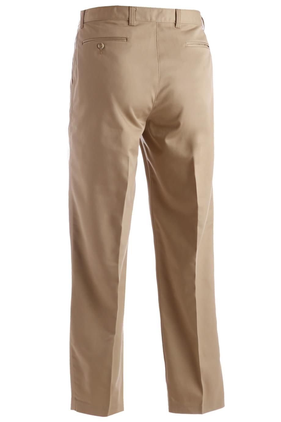2634 Edwards MENS MICROFIBER PLEATED PANT - Back Image