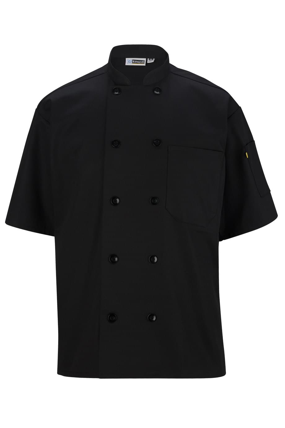 3306 Edwards 10 BUTTON SHORT SLEEVE CHEF COAT 3306 Edwards 10 BUTTON SHORT SLEEVE CHEF COAT