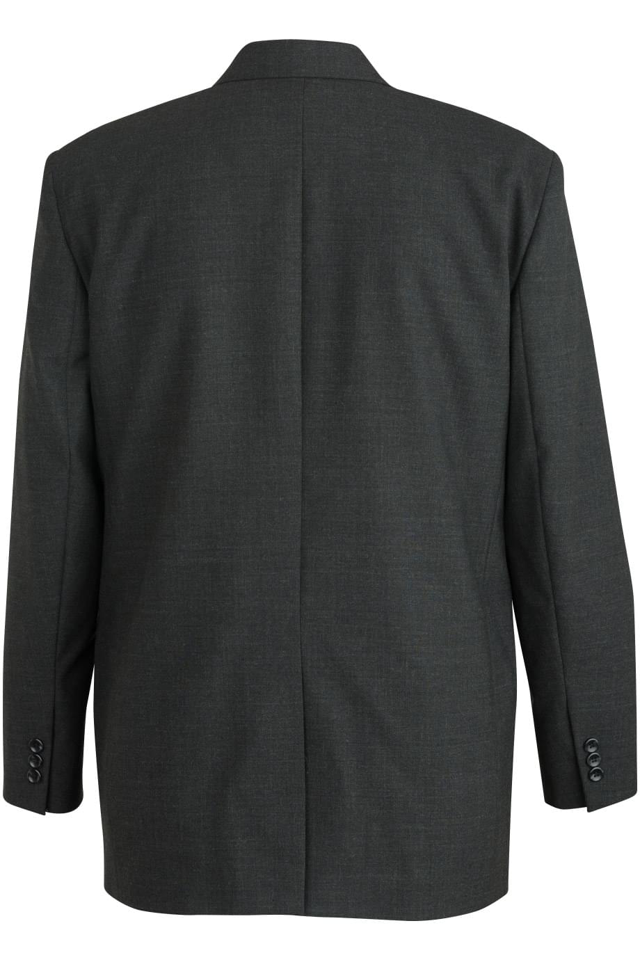 3633 Edwards MENS SINGLE BREASTED POLY/WOOL SUIT COAT - Back Image