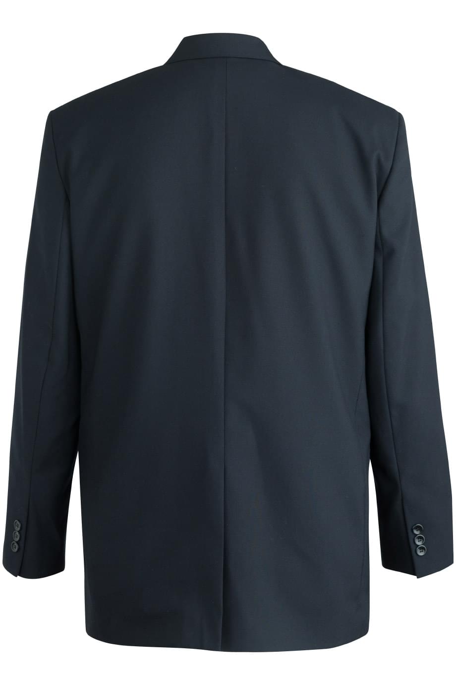 3633 Edwards MENS SINGLE BREASTED POLY/WOOL SUIT COAT - Back Image