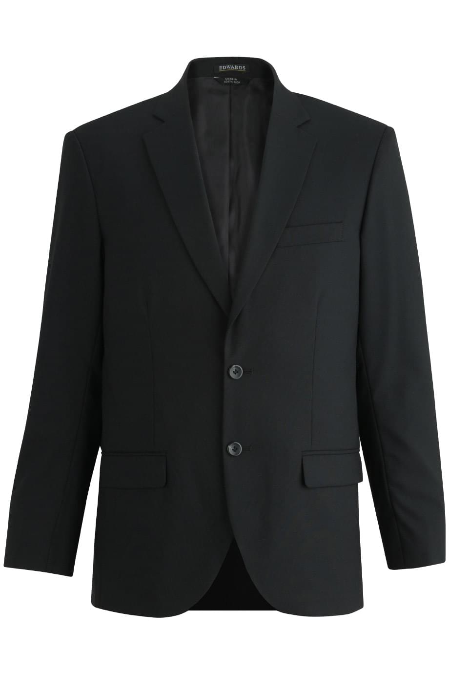 3650 Edwards MENS SINGLE BREASTED POLY/WOOL SUIT COAT
