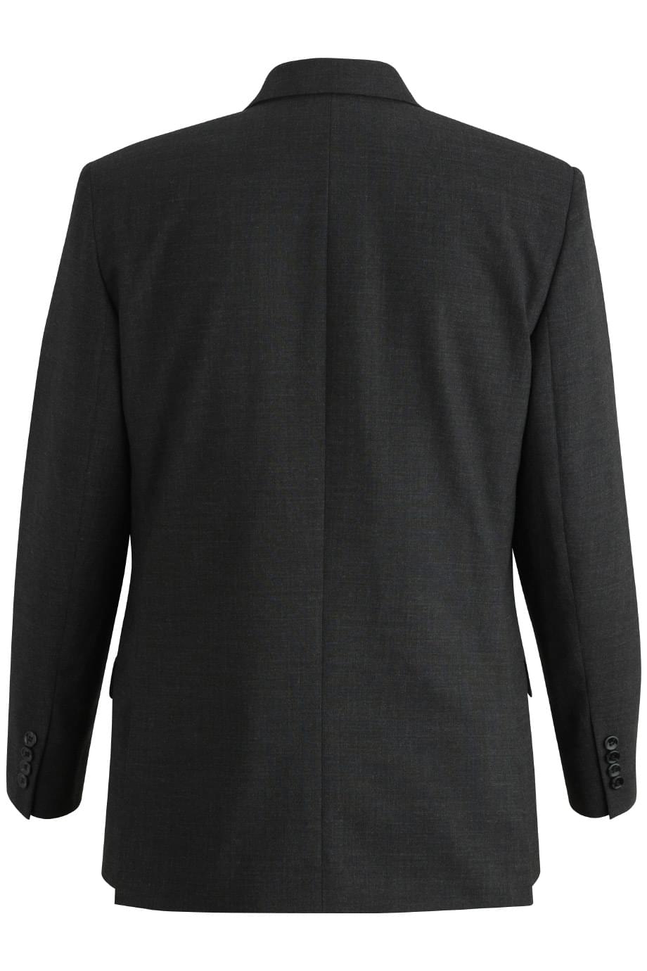 3650 Edwards MENS SINGLE BREASTED POLY/WOOL SUIT COAT - Back Image