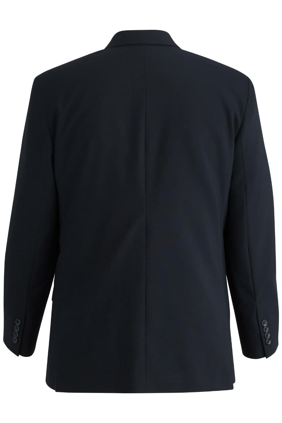 3650 Edwards MENS SINGLE BREASTED POLY/WOOL SUIT COAT - Back Image