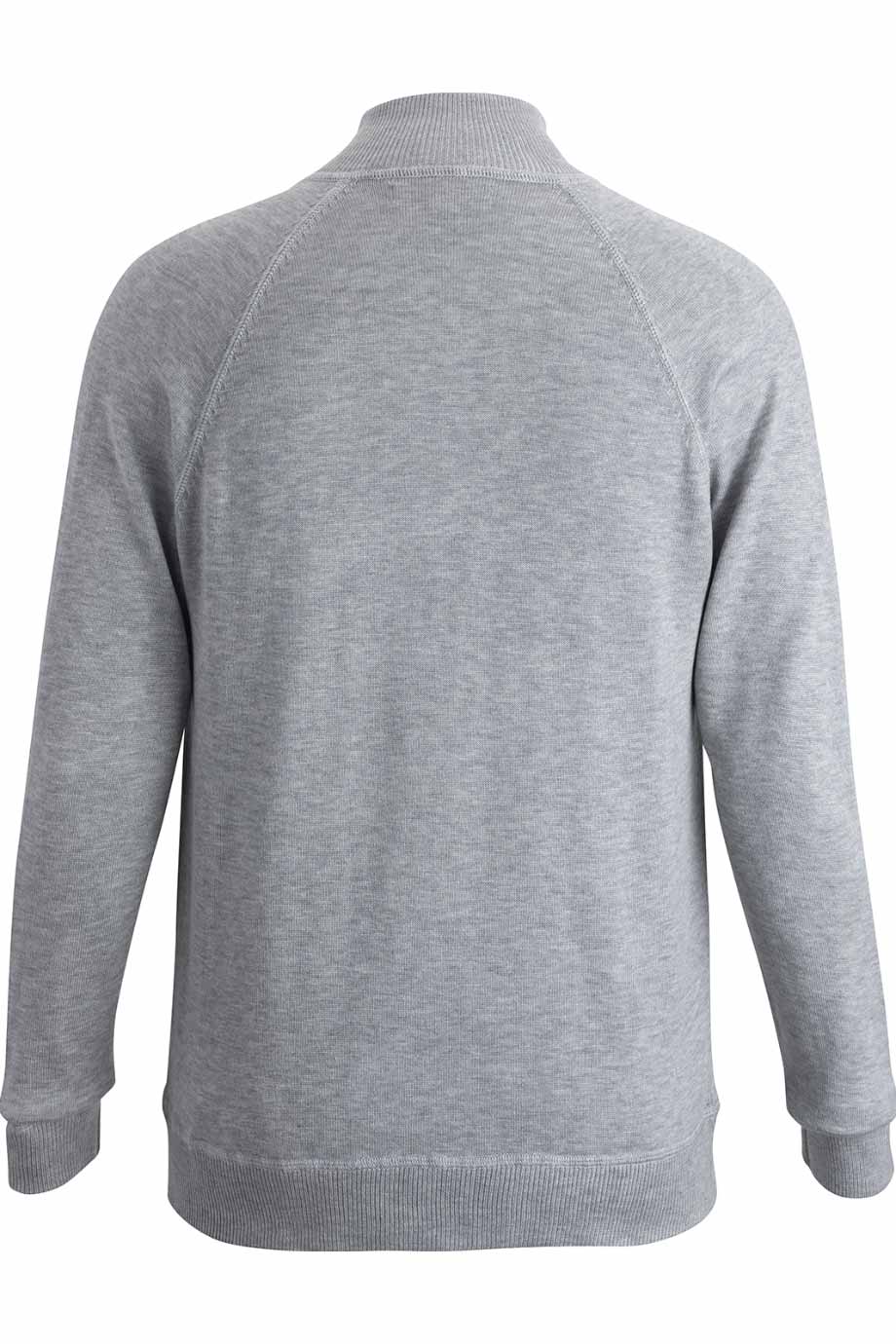4066 Edwards UNISEX FULL ZIP SWEATER JACKET - Back Image