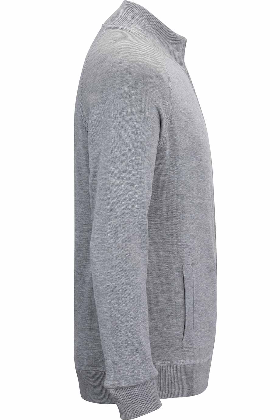 4066 Edwards UNISEX FULL ZIP SWEATER JACKET - Siide Image