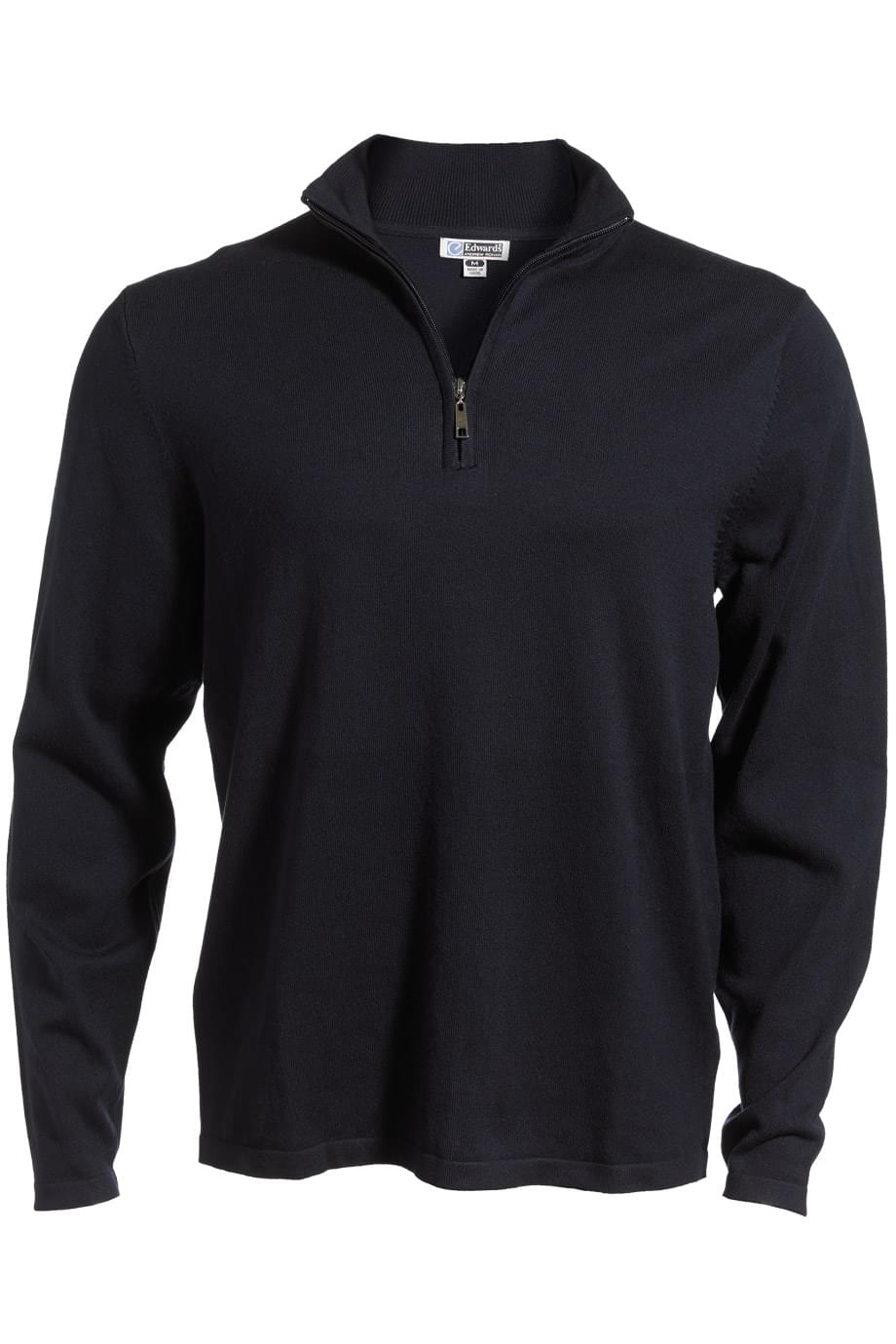 4072 Edwards QUARTER ZIP FINE GAUGE SWEATER
