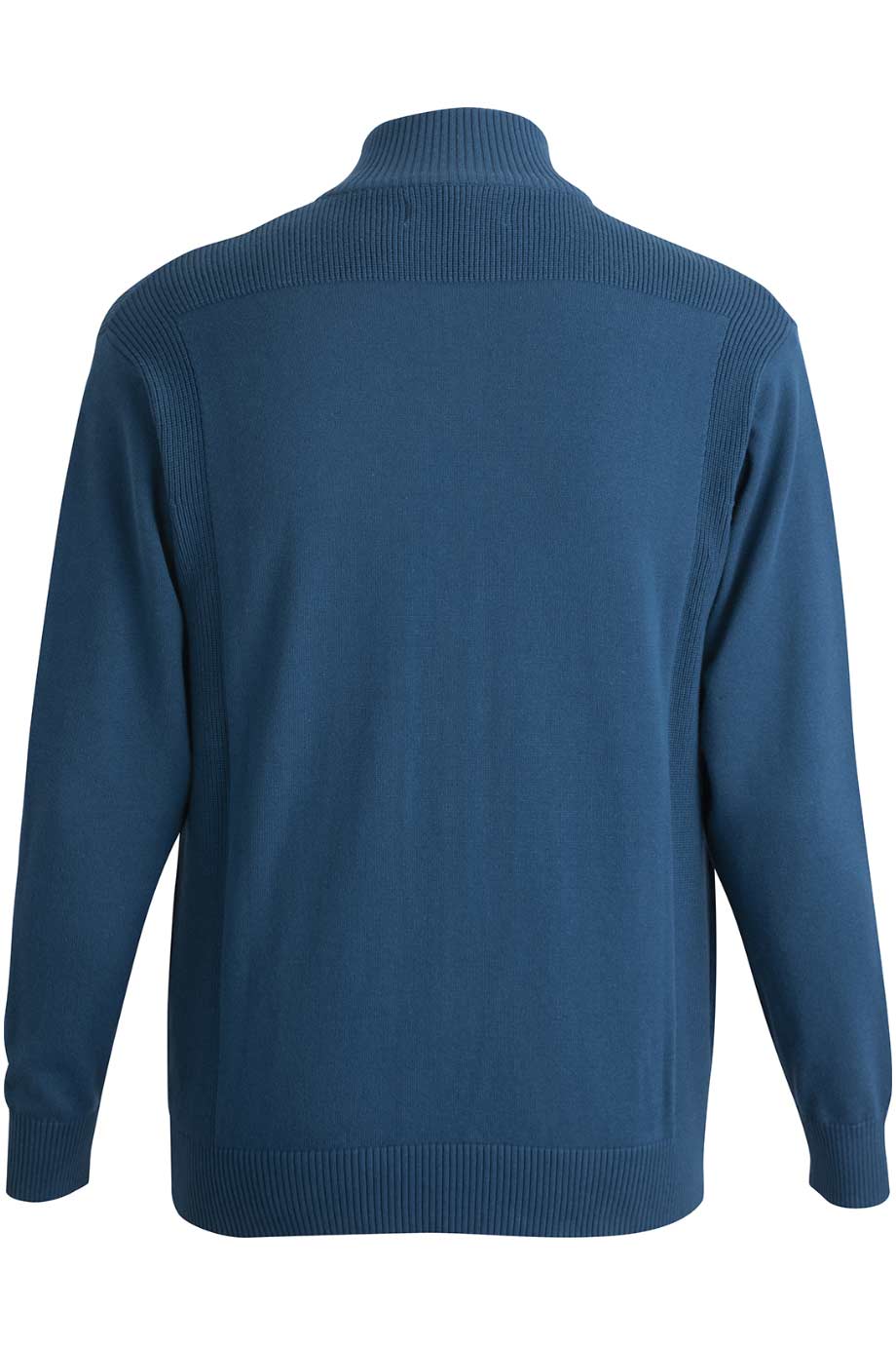 4075 Edwards UNISEX BUTTON FRONT CARDIGAN - Back Image