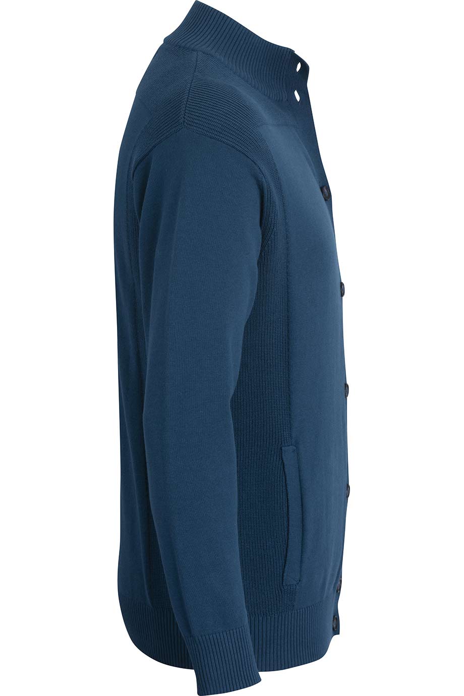 4075 Edwards UNISEX BUTTON FRONT CARDIGAN - Siide Image