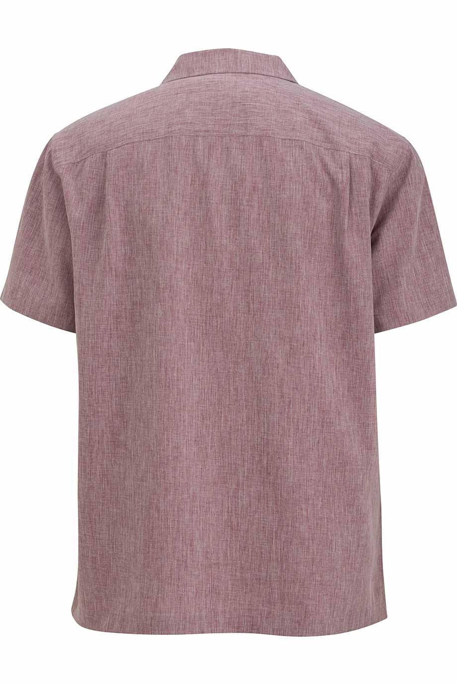 4281 Edwards MENS V-NECK ZIP SERVICE SHIRT - Back Image
