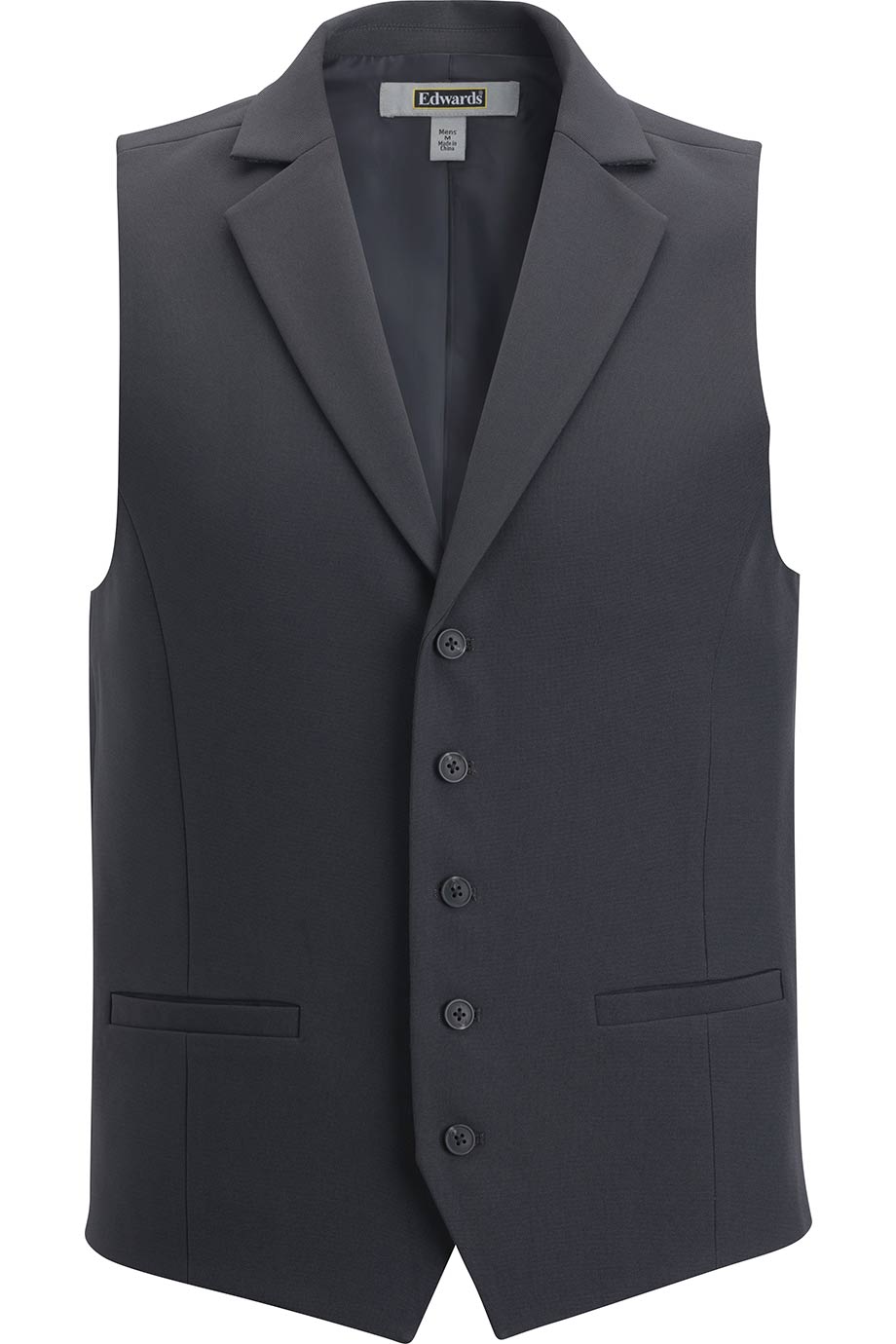 4496 Edwards MENS DRESS LAPEL VEST Zoom Image