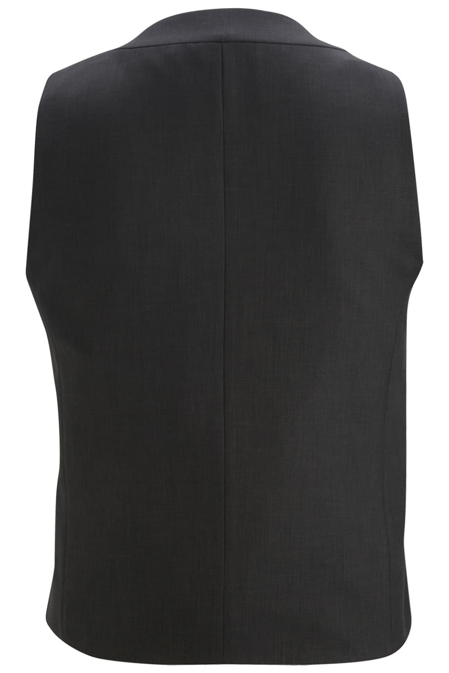 4525 Edwards MENS SYNERGY WASHABLE HIGH-BUTTON VEST - Back Image