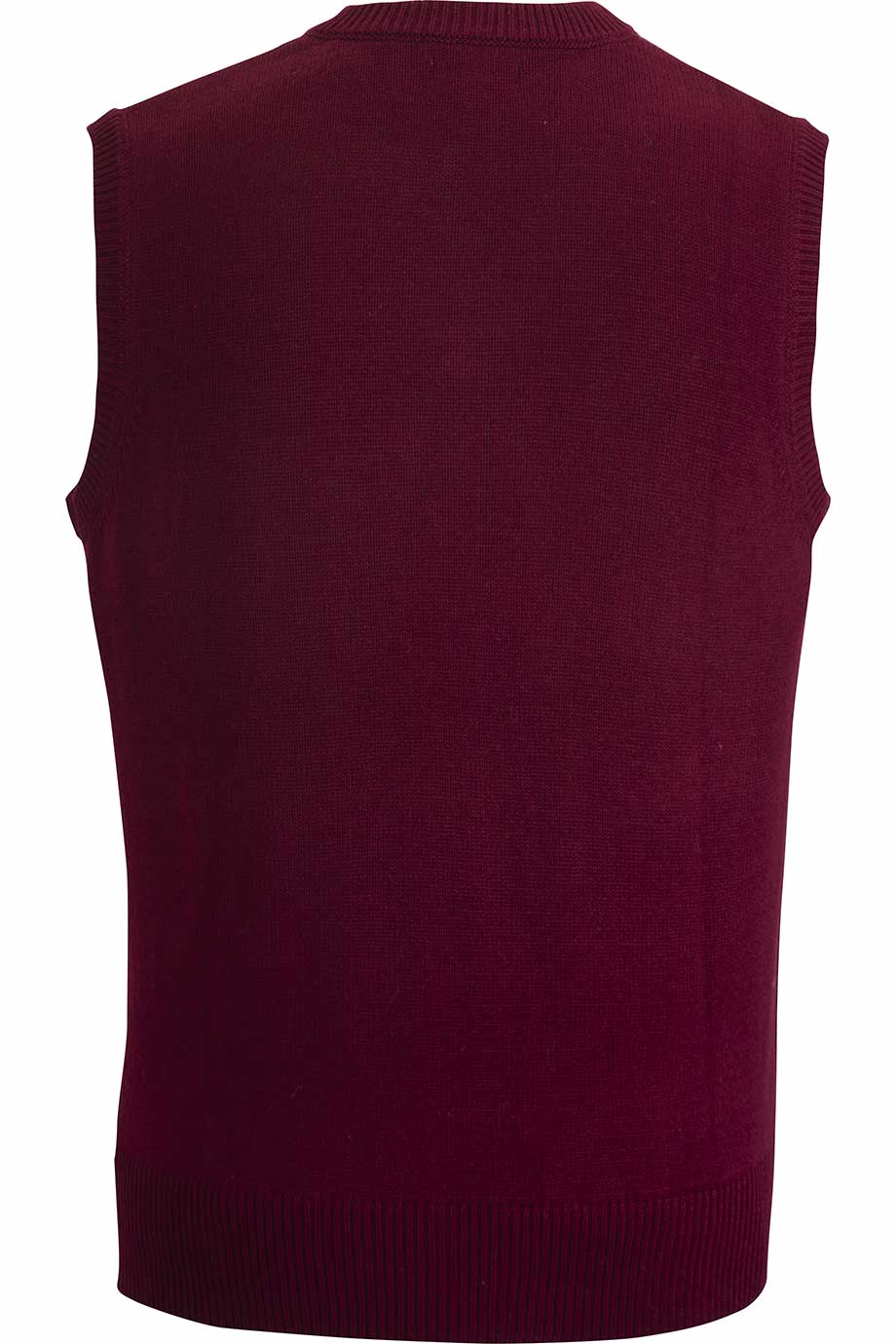 4561 Edwards UNISEX V NECK VEST - Back Image