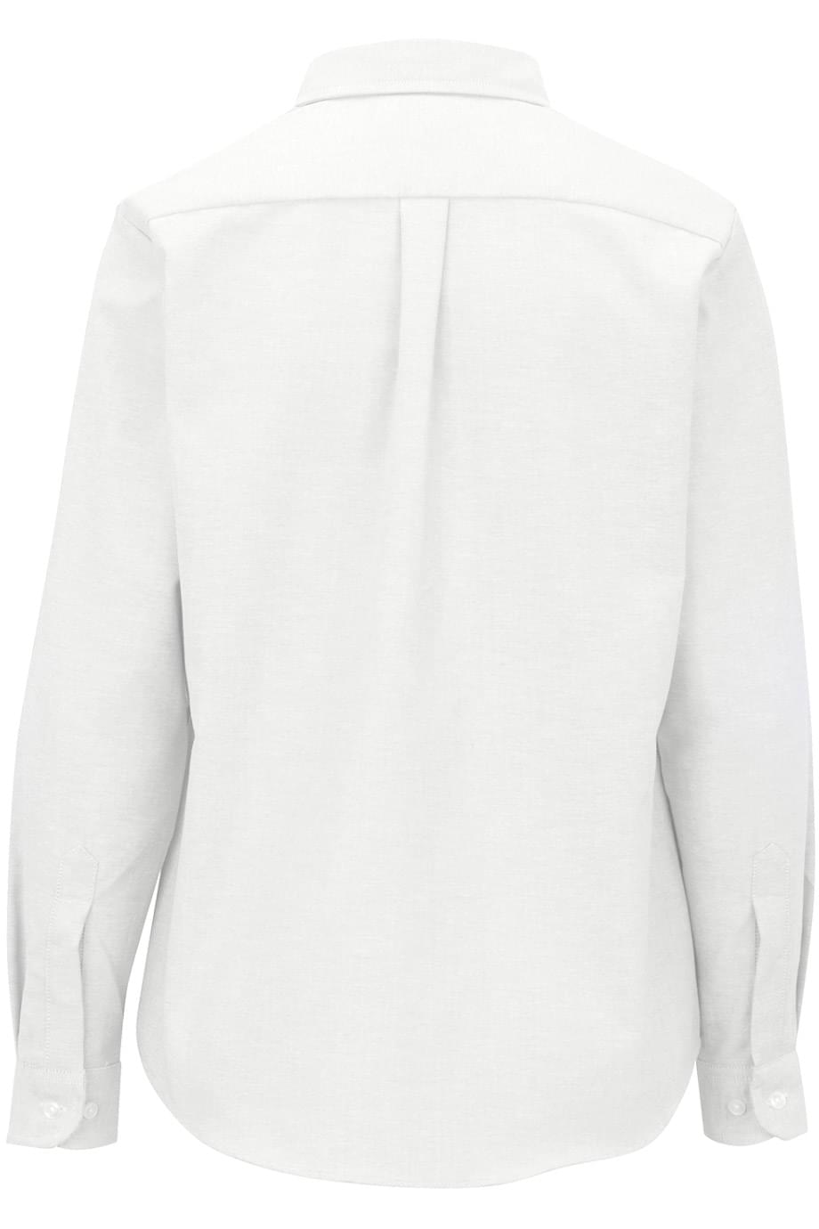 5077 Edwards LADIES LONG SLEEVE OXFORD SHIRT - Back Image