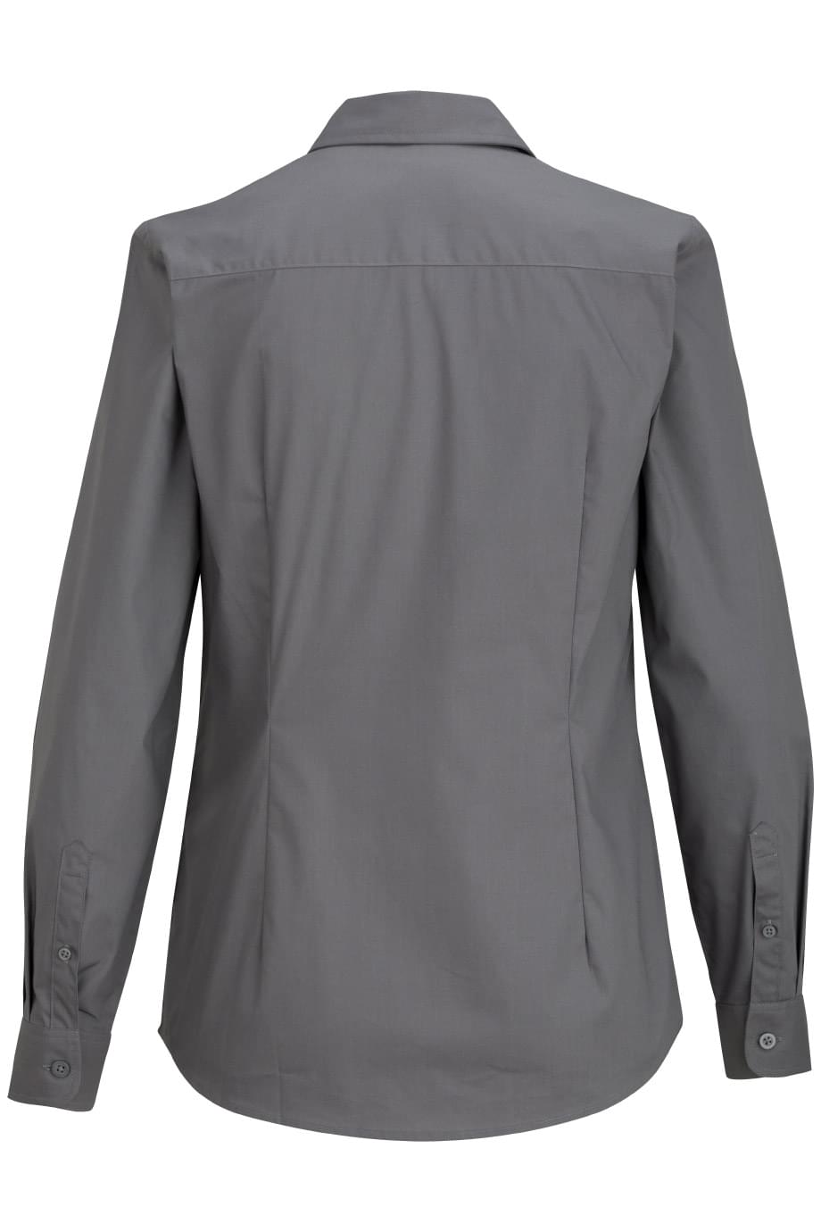 5246 Edwards LADIES L/S STRETCH POPLIN BLOUSE - Back Image