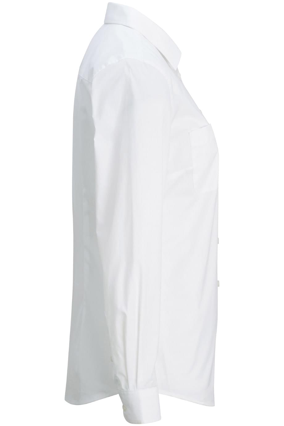 5246 Edwards Ladies L/s Stretch Poplin Blouse - Siide Image