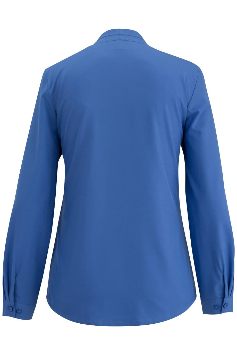 5274 Edwards LADIES V-NECK LS BLOUSE - Back Image