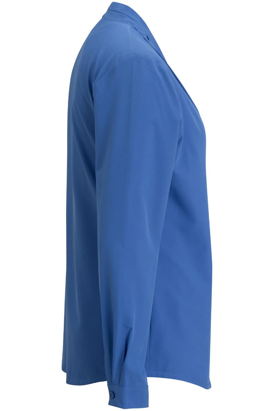 5274 Edwards LADIES V-NECK LS BLOUSE - Siide Image