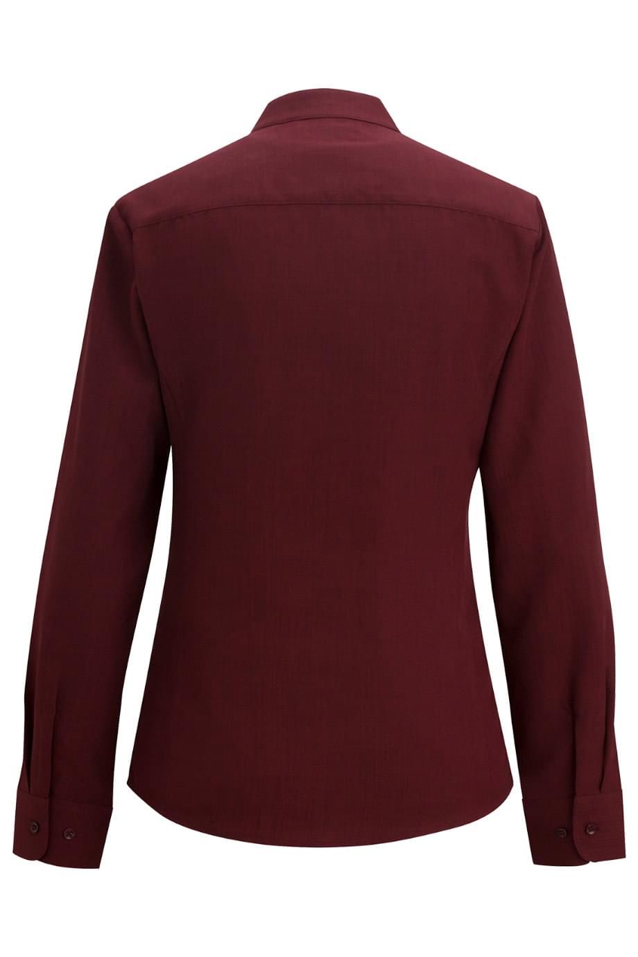 5398 Edwards Ladies Stand-up Collar Shirt 5398 Edwards Ladies Stand-up Collar Shirt - Back Image