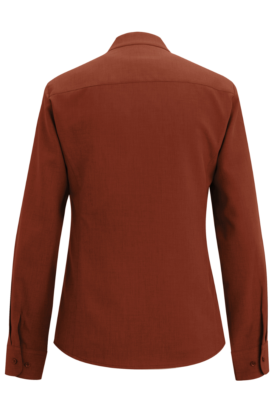 5398 Edwards LADIES STAND-UP COLLAR SHIRT - Back Image