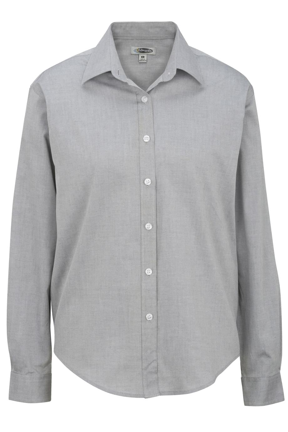 5975 Edwards LADIES PINPOINT OXFORD SHIRT - LONG SLEEVE 5975 Edwards LADIES PINPOINT OXFORD SHIRT - LONG SLEEVE