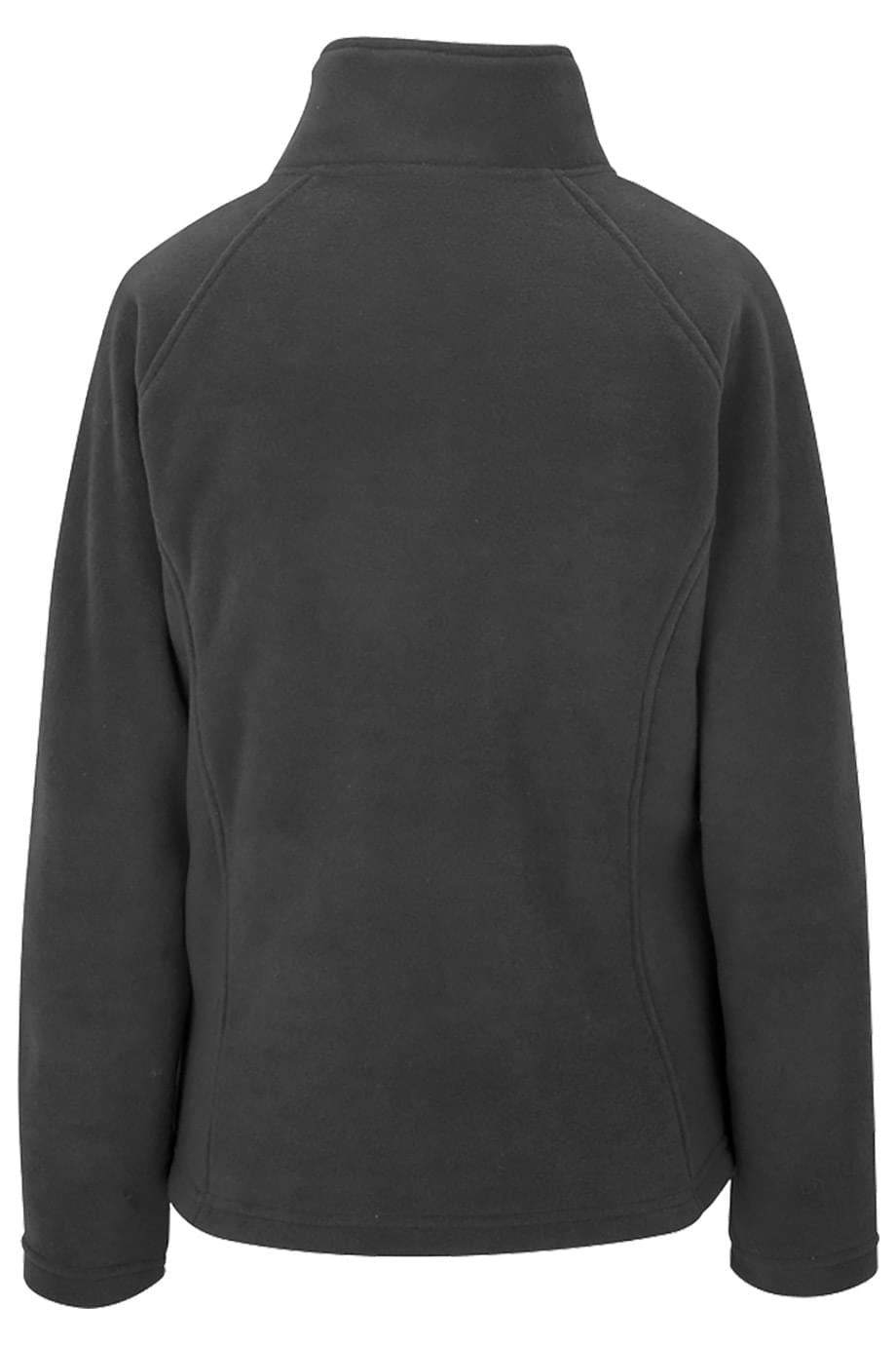 6450 Edwards Ladies Microffleece Jacket - Back Image