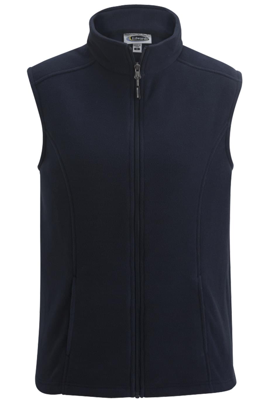 6455 Edwards LADIES MICROFLEECE VEST Zoom Image