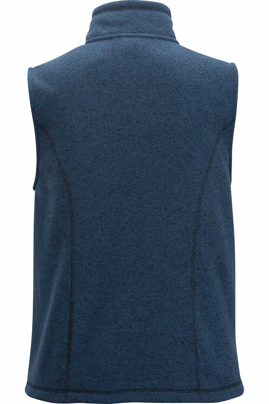 6463 Edwards WOMENS SWEATER KNIT FLEECE VEST - Back Image