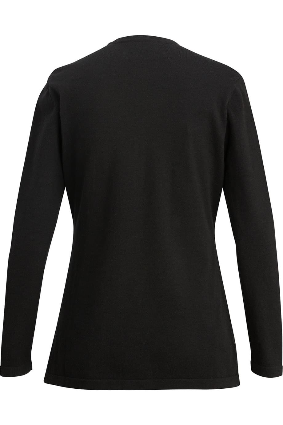 7046 Edwards LADIES V-NECK LONG CARDIGAN - Back Image