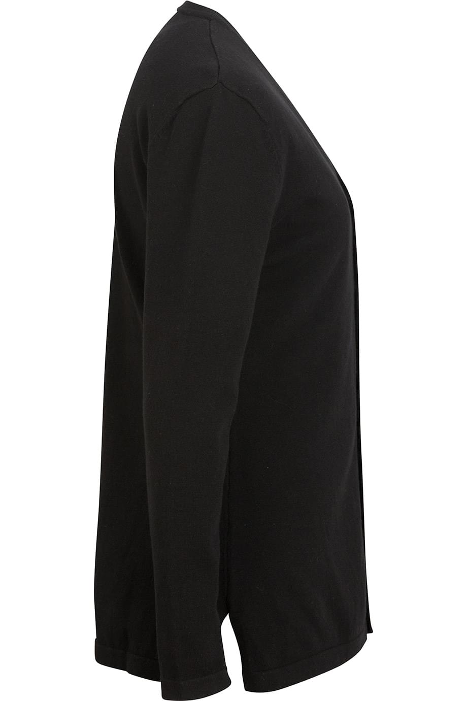 7046 Edwards LADIES V-NECK LONG CARDIGAN - Siide Image