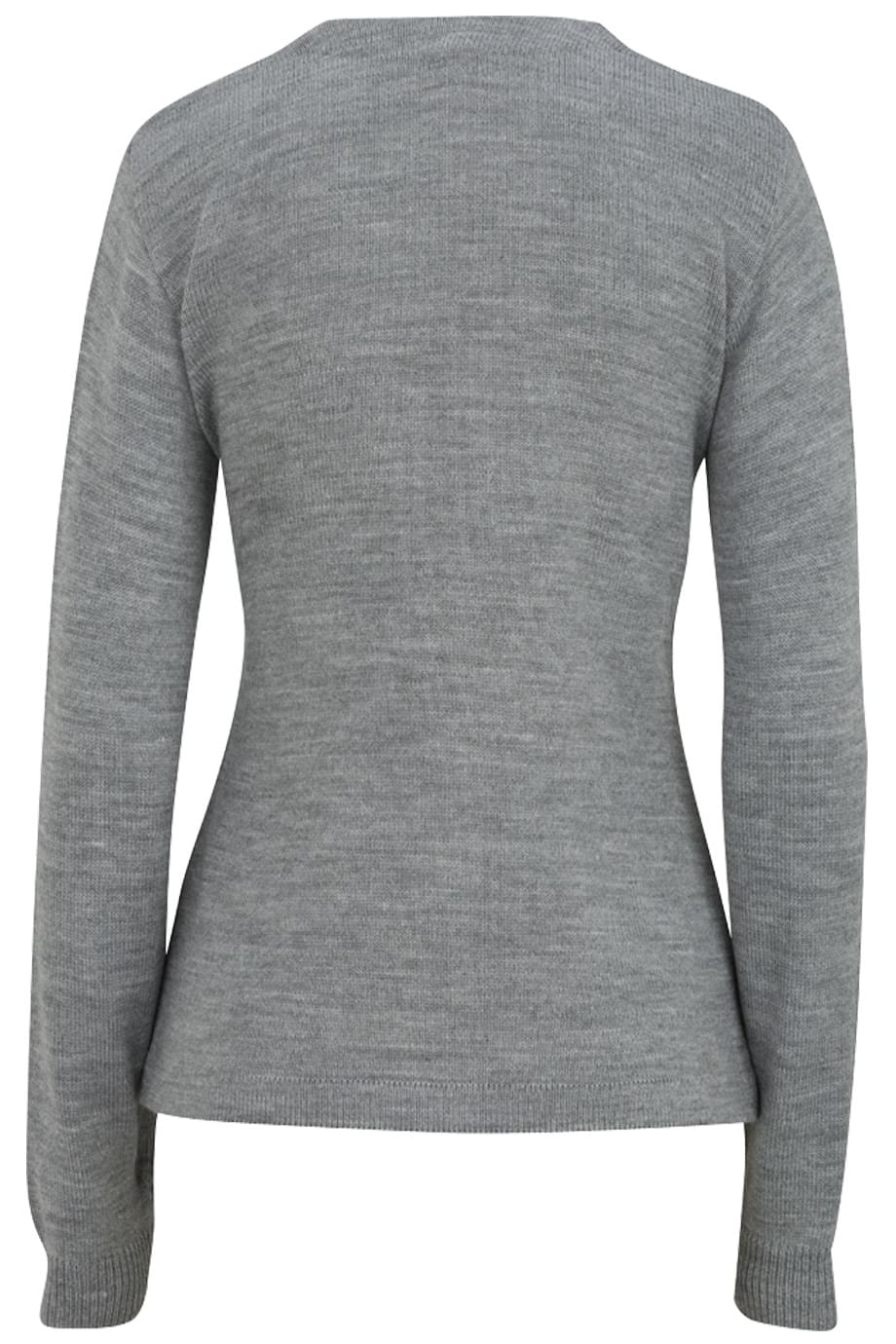 7048 Edwards LADIES CARDIGAN WITH POCKETS - Back Image