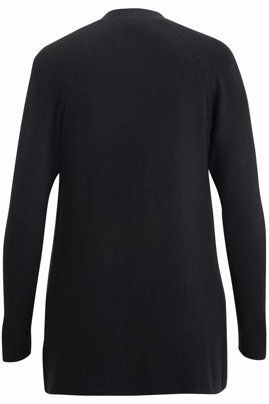 7053 Edwards LADIES OPEN FRONT TUNIC CARDIGAN - Back Image