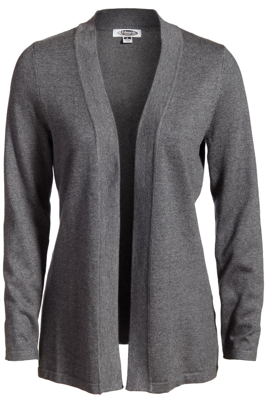 7056 Edwards LADIES OPEN CARDIGAN SWEATER Zoom Image