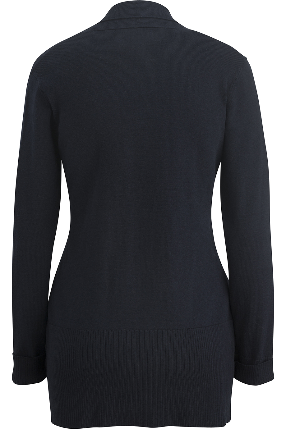 7058 Edwards LADIES SHAWL COLLAR CARDIGAN SWEATER - Back Image