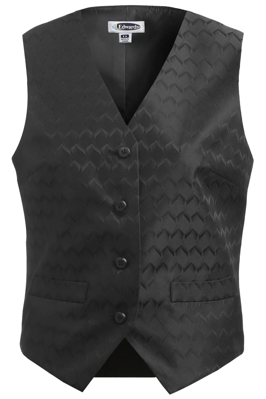 7391 Edwards LADIES SWIRL BROCADE VEST
