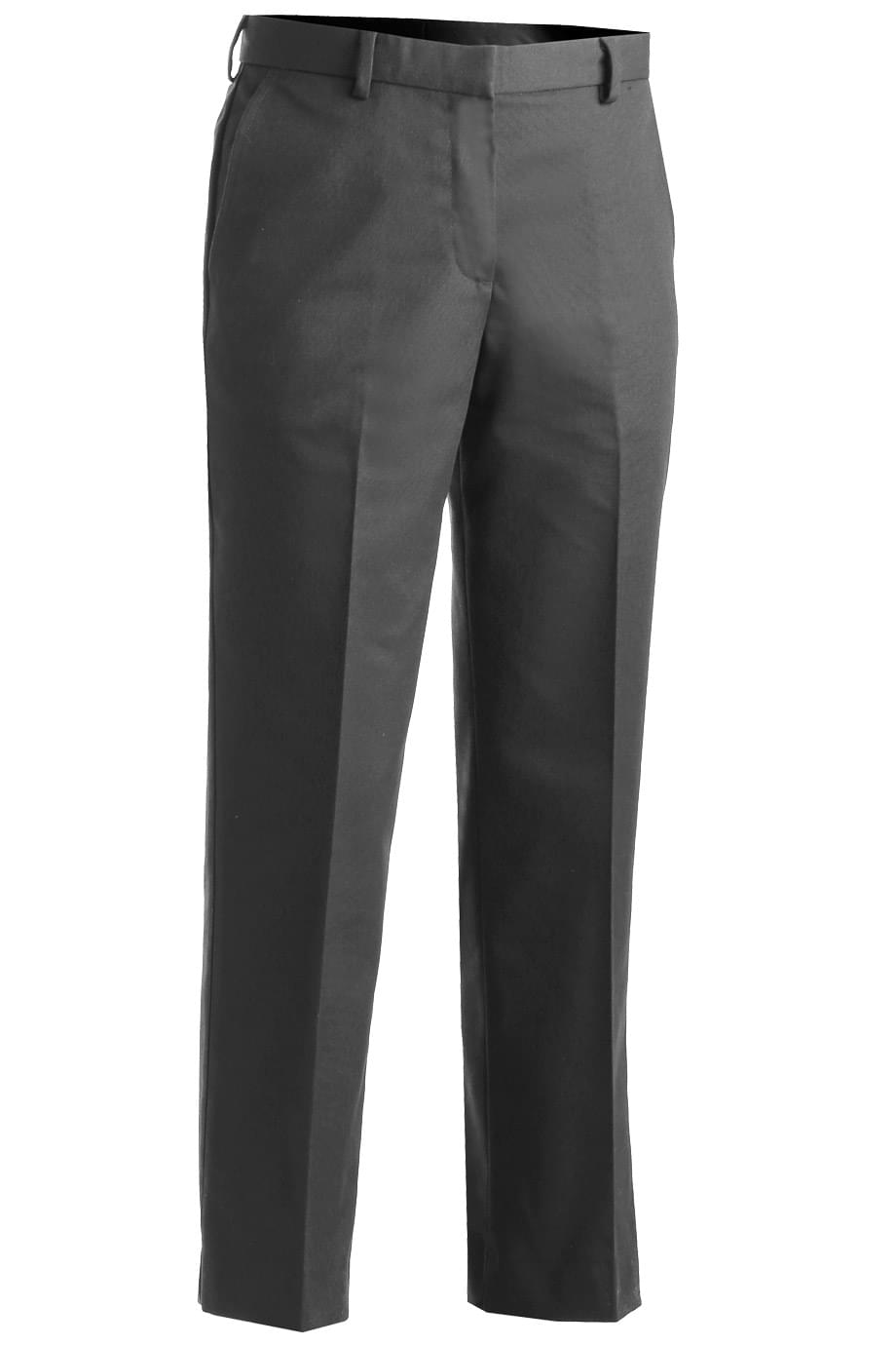 8519 Edwards LADIES BUSINESS CASUAL FLAT FRONT CHINO PANT 8519 Edwards LADIES BUSINESS CASUAL FLAT FRONT CHINO PANT