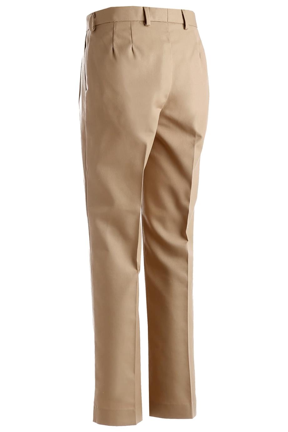 8519 Edwards LADIES BUSINESS CASUAL FLAT FRONT CHINO PANT - Back Image