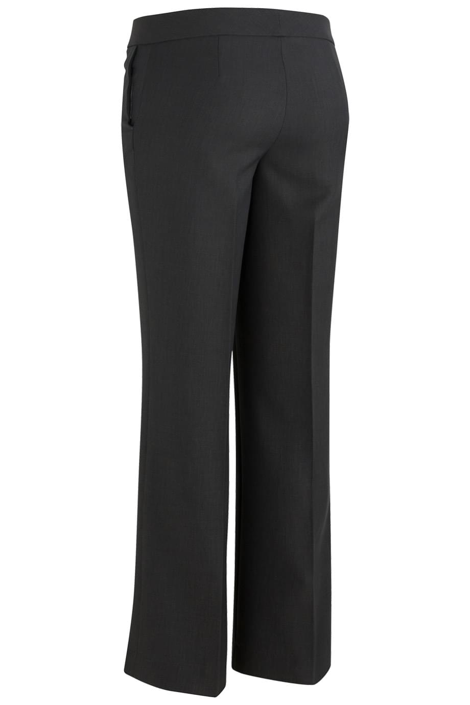8525 Edwards LADIES SYNERGY WASHABLE FLAT FRONT PANT - Back Image