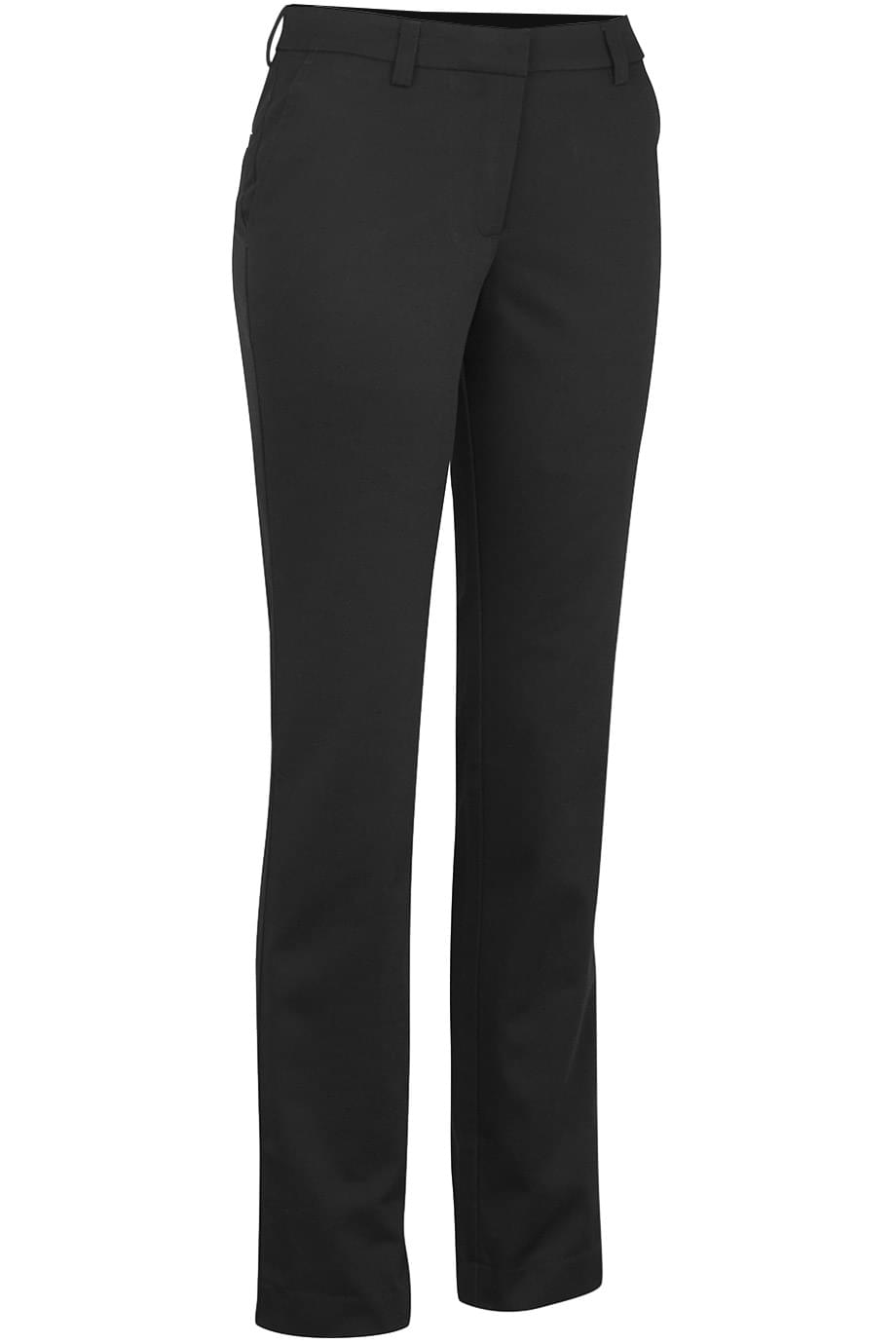 8555 Edwards LADIES SLIM CHINO FLAT FRONT PANT