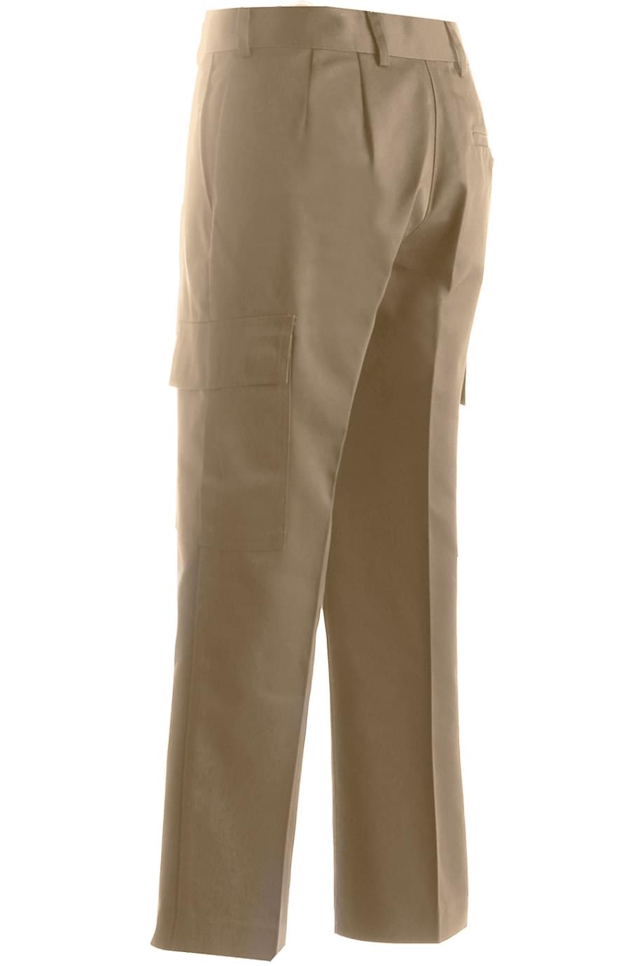 8573 Edwards LADIES BLENDED CHINO CARGO PANT - Back Image