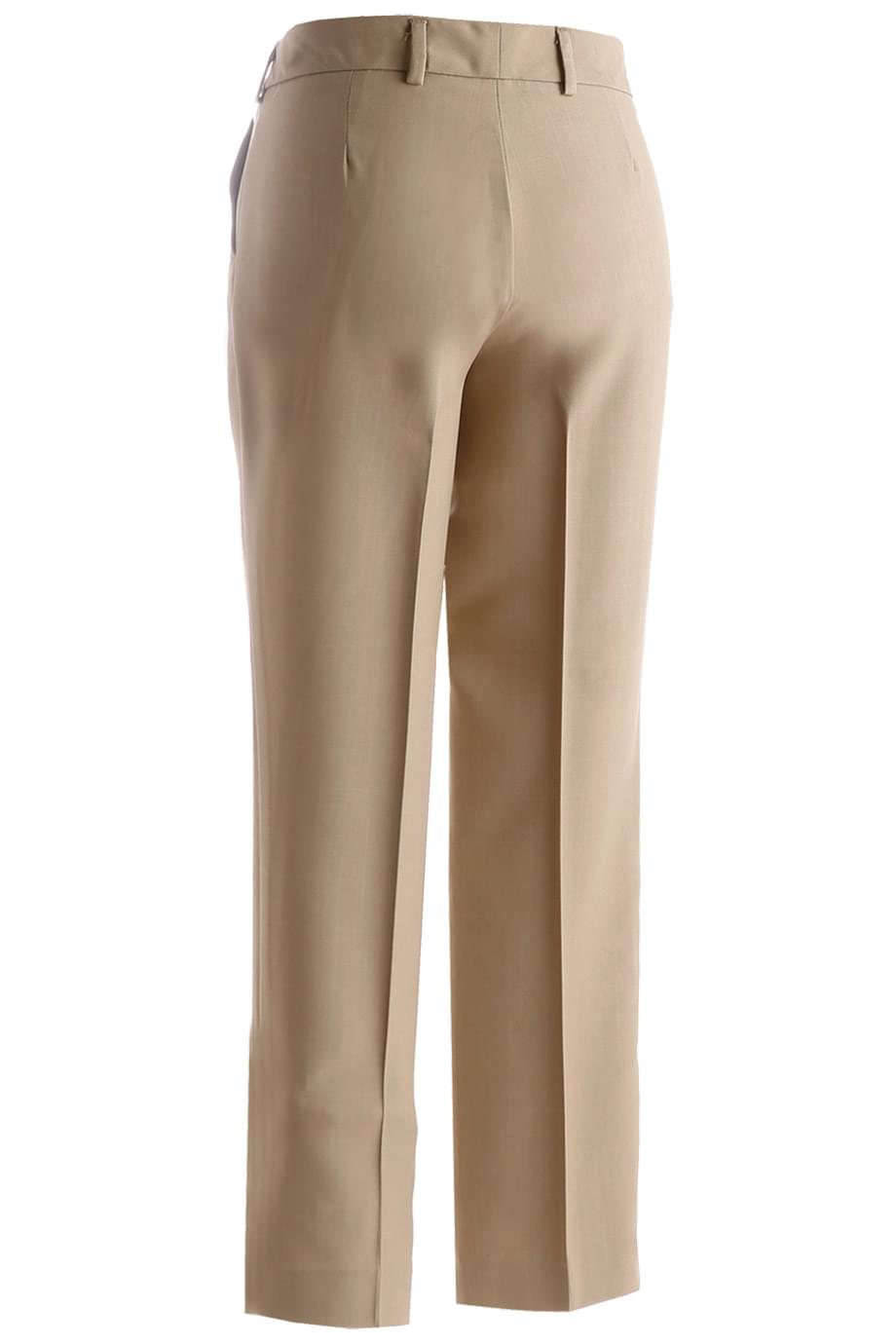 8760 Edwards Ladies Intaglio Flat Front Pant 8760 Edwards Ladies Intaglio Flat Front Pant - Back Image