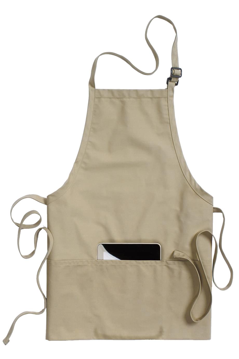 9002 Edwards 3-POCKET BIB APRON Zoom Image