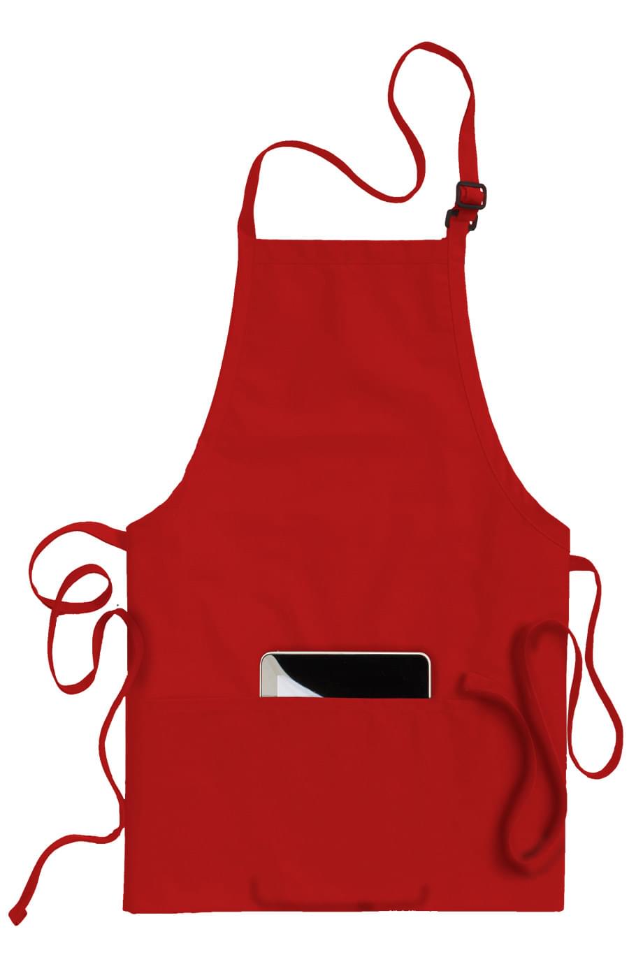 9002 Edwards 3-POCKET BIB APRON
