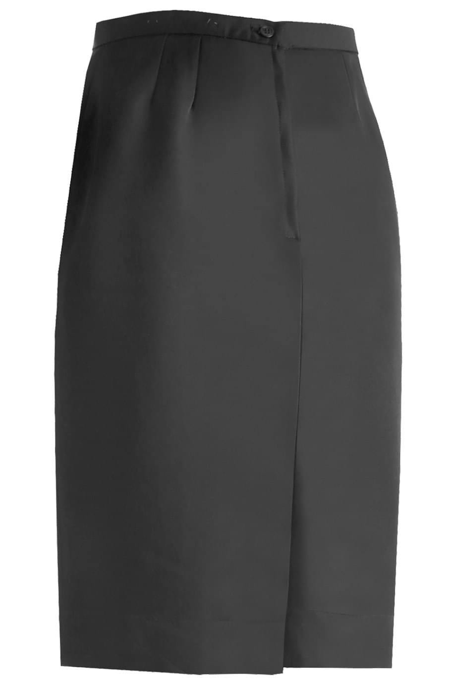 9732 Edwards LADIES MICROFIBER STRAIGHT SKIRT - Back Image